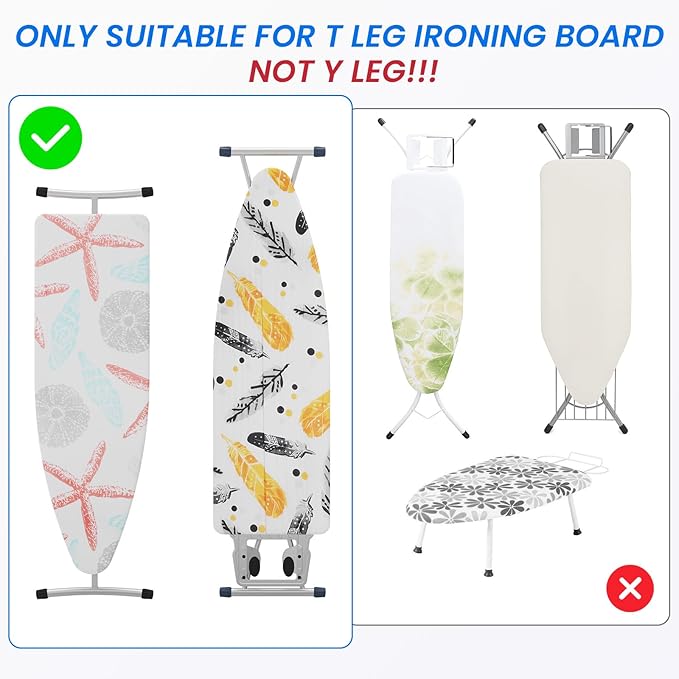 TJ.MOREE Ironing Board Hanger Metal Wall Mount, Ironing Board Holder, Iron Wood Shelf with Large Storage, Laundry Room Decor Black