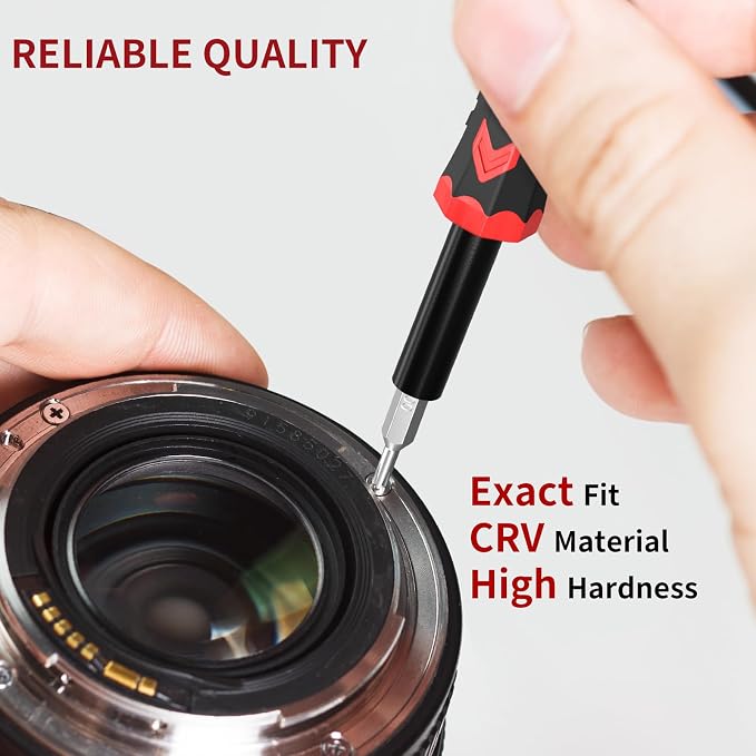 59 in 1 Small Magnetic Precision Screwdriver Set With Case | Multi-bit Screwdriver Set, Professional Electronic Tools Kit for iPhone, MacBook, Computer, Laptop, PC, RC, PS4, Xbox, Watch