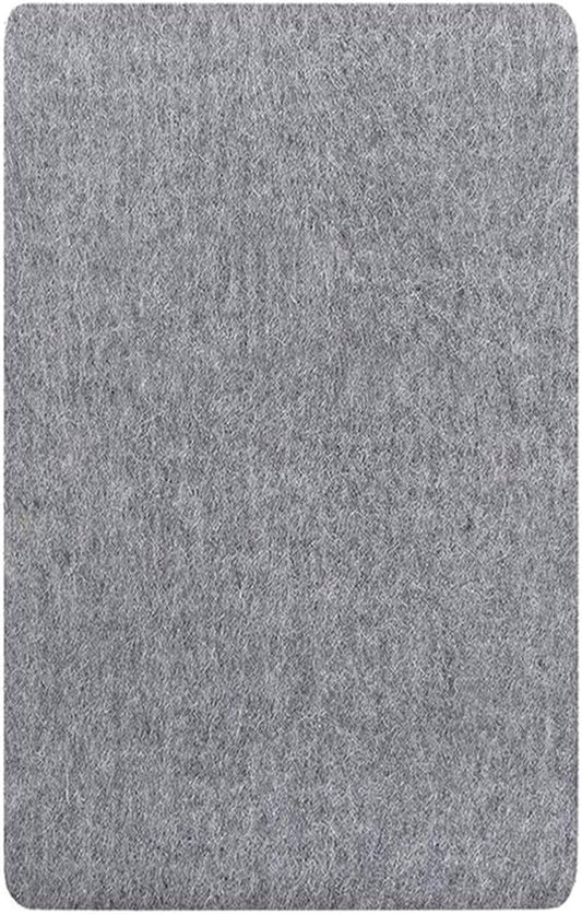 mupai 18 X 12 Wool Pressing Mat for Quilting and Ironing,New Zealand Wool Easy Press Ironing Pad,3 Sizes Option (Grey, 12X18in) (18 X 12in)