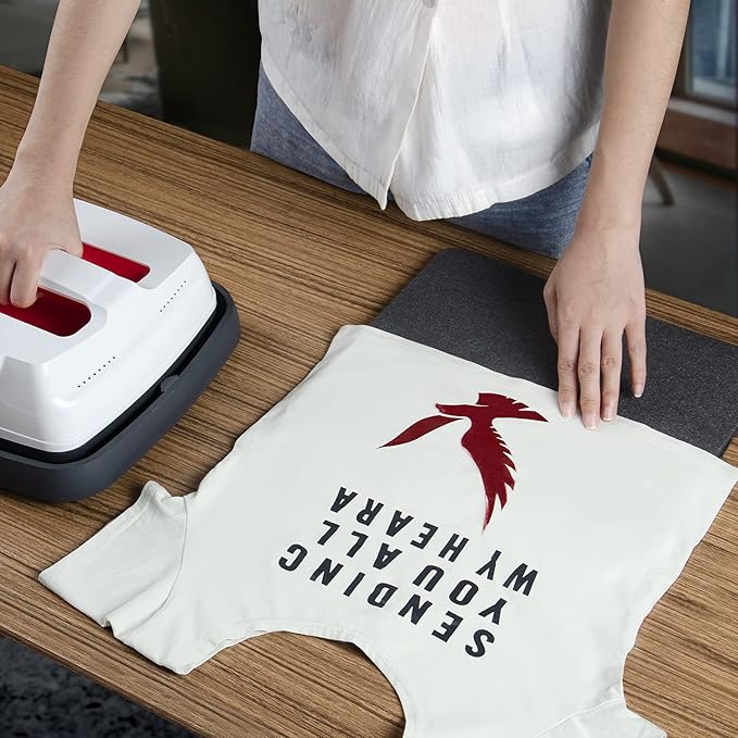 WORKLION Heat Press Mat 11"x13": Double-Sided Heat-Resistant Materials Protective Resistant Mat Compatible with Cricut Easypress/Easypress 2 & HTV Craft Vinyl Ironing Insulation Transfer Projects