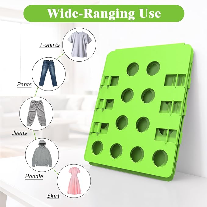 Shirt Folder Board V1 Durable Folding Board Tshirt Organizer Laundry Liner | Easy and Fast Folding for Adults and Kids