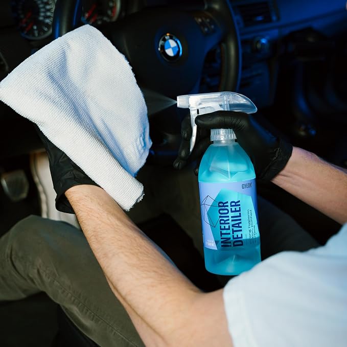 Gyeon Interior Detailer Streak Free Satin All-Surface Interior Cleaner | All-surface interior cleaner for leather, plastic, vinyl, fabric, and screens — matte finish with no shine or residue 4000ml