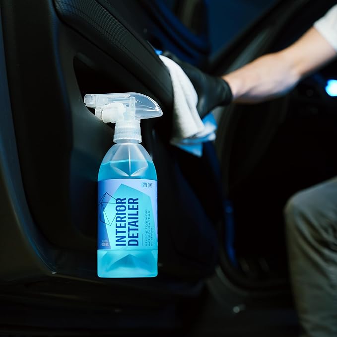 Gyeon Interior Detailer Streak Free Satin All-Surface Interior Cleaner | All-surface interior cleaner for leather, plastic, vinyl, fabric, and screens — matte finish with no shine or residue 4000ml