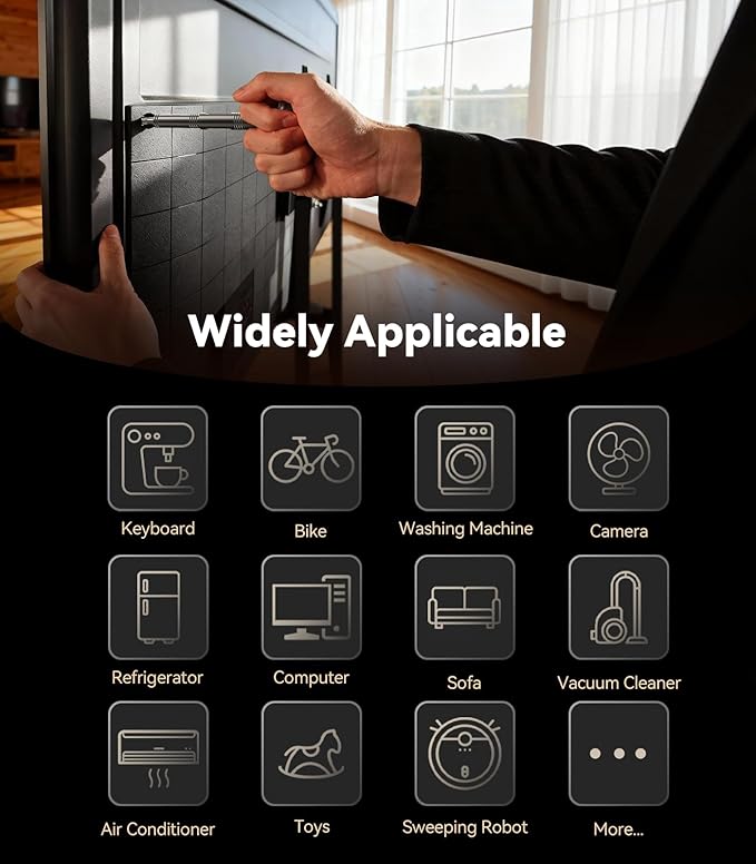 Wesdut 32in1 T Handle Magnetic Ratchet Screwdriver Set, [Freely Combine 5+ Grip Styles] Screw driver, Ratcheting Allen Wrenches Sets, Repair Tool Kit for Computer, Bicycles, Furniture, Electronics