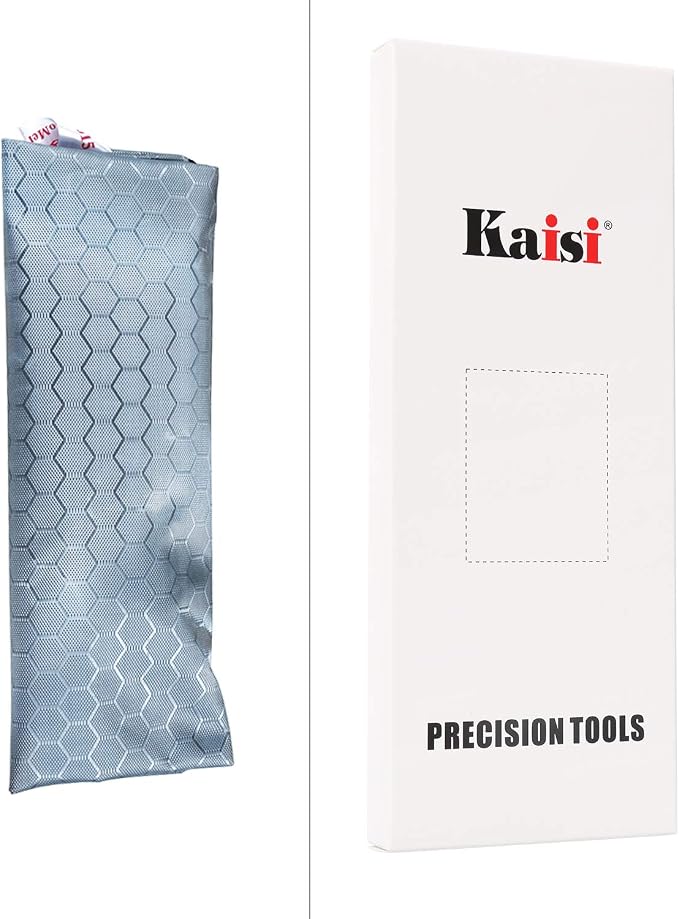 Kaisi Professional Electronics Opening Pry Tool Repair Kit Metal Spudger | Non-Abrasive Nylon Spudgers and Anti-Static Tweezers for Cellphone iPhone Laptops Tablets and More, 20 Piece