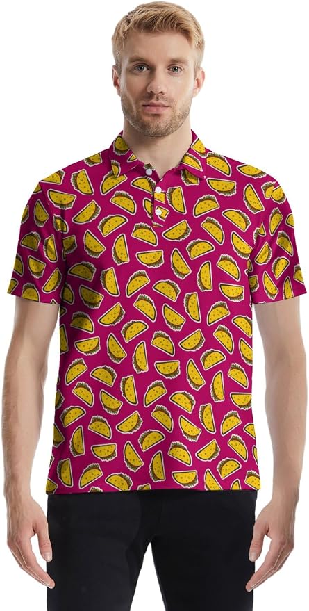 Polo Shirts for Men Moisture Wicking Mens Polo Shirts Patriotic Shirts for Men