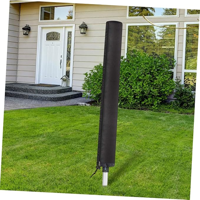 Weather Resistant Oxford Cover for Garden Drying Rack with Zipper Closure Protective Garment Drying Rack Cover for Outdoor Use