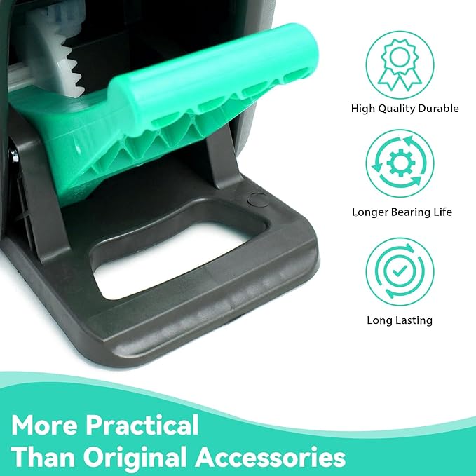 6 Pcs Spin Mop Replacement Parts, Pedal Bearing Replacement for Ocedar Mop Bucket One Way Clutch Gear Sprockets Repair Compatible with Most Rotation Mops Bucket on the Market