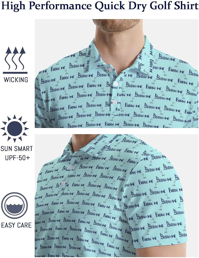Polo Shirts for Men Moisture Wicking Mens Polo Shirts Patriotic Shirts for Men