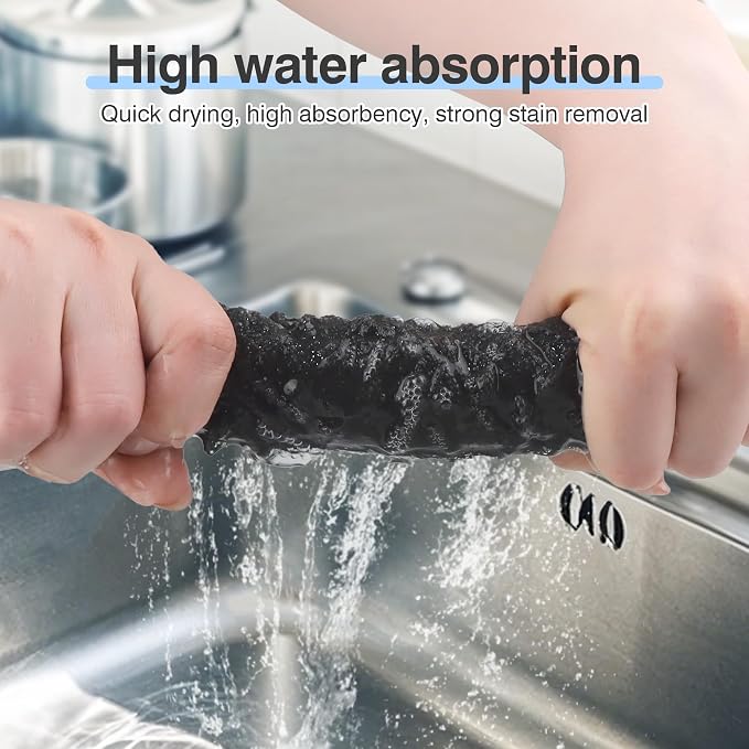10 Pcs Thickened Magic Cleaning Cloth, Microfiber Cleaning Cloth for Glass
