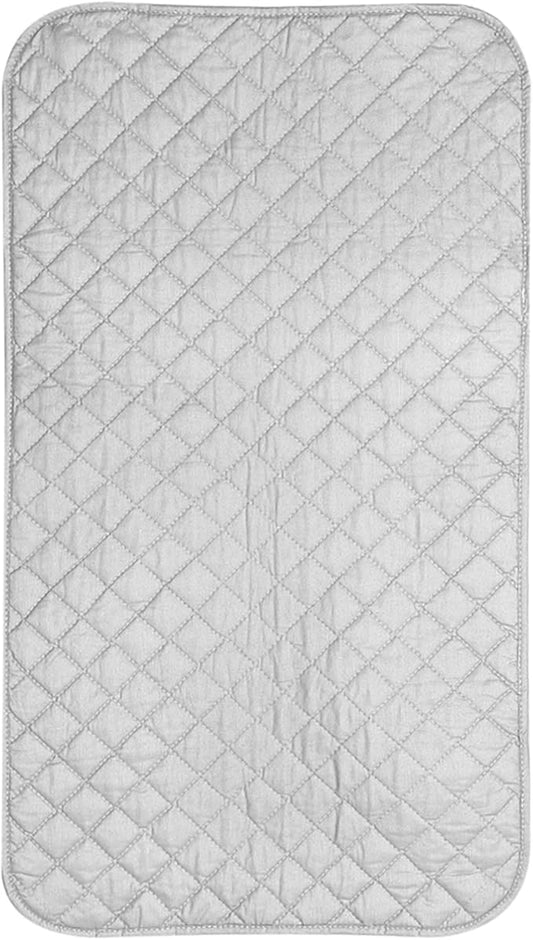 Joyzan Ironing Pad, Portable Magnetic Grip Iron Blanket Mat Isolate Heat Cover Board Alternative Washer Dryer Table Top Countertop Silicone Coating Scorch Resistan Travel Small Living Steam Pressing