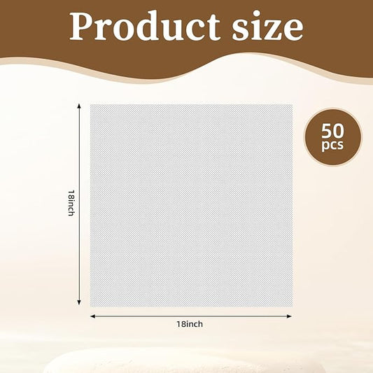 Gilprop 5 Pcs Pressing Cloth for Ironing 18 x 18 Inch Non Stick Ironing Cloth Protects Clothing from Rust and Water Deposits Reusable Pressing Sheet for Clothes Craft