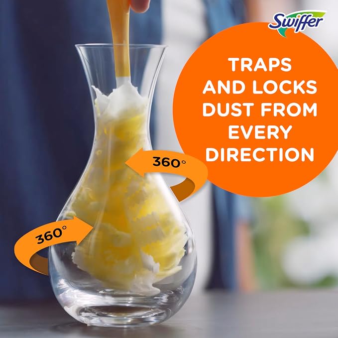 Swiffer Dusters Multi-Surface Heavy Duty Duster Refills,Unstopables Fresh Scent,11 Count (Pack of 3)