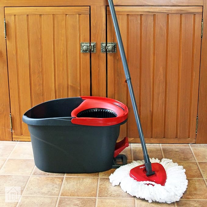 2 Pack Spin Mop Replacement Head Compatible with Ocedar EasyWring Spinning Mop,Microfiber Mop Refills Mop Replace Heads