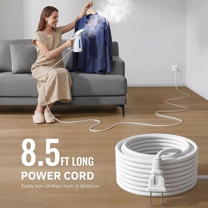 OGHom Steamer for Clothes, Handheld Clothing Steamer for Garment, 240ml Big Capacity 700W Portable Travel Steam Iron (Only for 120V)