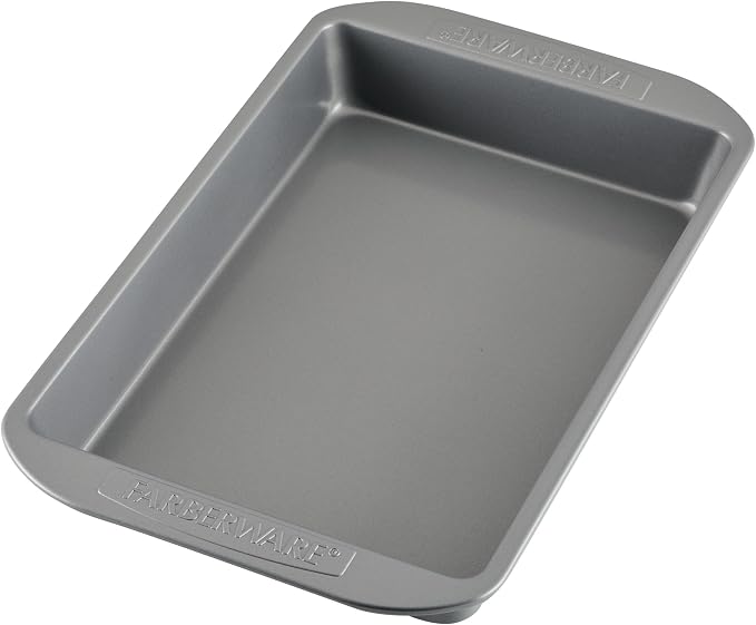 Farberware Nonstick Bakeware Baking Pan/Nonstick Cake Pan,Rectangle - 9 Inch x 13 Inch,Gray,(Pack of 6)