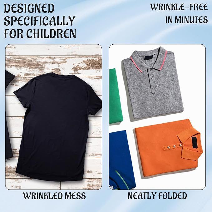 Shirt Folding Board - The Ultimate Clothes Folding Board for Shirts and Pants Compact and Space-Saving Design Durable Material for Long-Lasting Use