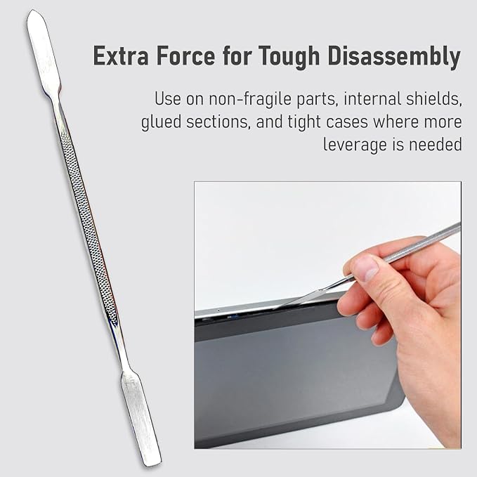 12-in-1 Electronics Opening Tool Kit, Professional Anti-Static Spudger Set with Plastic & Metal Pry Tools for Laptop, MacBook, PC, PS4, PS5, Xbox, Switch, Controller Repair
