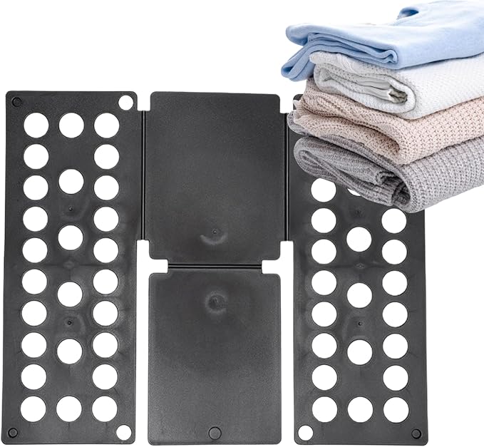 T-Shirt Folder Board, Shirt Folding Plate, Laundry Folders Folding Boards, Fast Foldable Laundry Organizer, Liner Sorter Fold Helper for kids clothes
