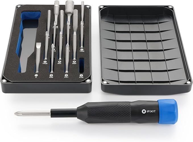 iFixit Megalodon Driver Kit | Bit Set Swivel Lock Cap for Household Repair