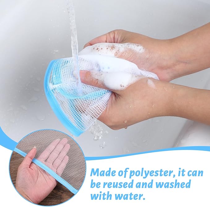4 Pack Pressing Cloth for Ironing, Ironing Cloths to Protect Clothes Pressings Cloth, Durable Iron Clothes Protector for Ironings, Polyester Mesh Iron Pressing Mat for Easy Irons Sewing