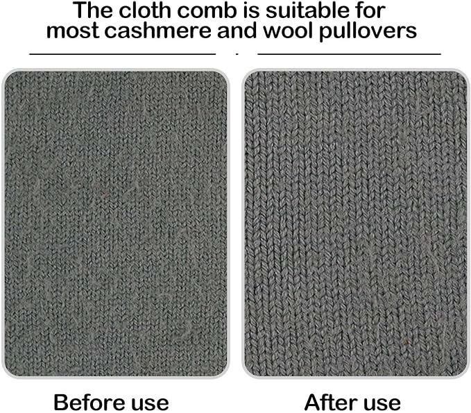 BlingKingdom 2pcs Wool Cashmere Comb Manual Portable Sweater Comb Pill Remover Wooden Pilling Fuzz Fabric Lint Remover Clothing Brush Tool for Clothing Garments Knitwear Cashmere Woolens Coats Shaver