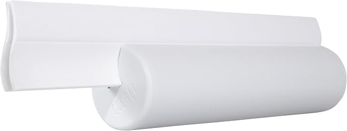 Cleret Dual Bladed Classic Bath Squeegee - All White
