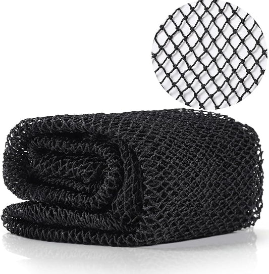 African Net Sponge Authentic,Exfoliating Body Shower Scrubber,Black | Woven nylon africannet sponge,stretches up to 66in for full body & back washing removes dead skin,oil,For Women and Man