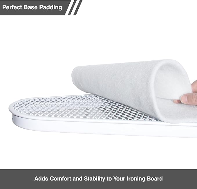 Unisimp Ironing Board Padding Only, Heavy Duty Standard Ironing Board Pad Replacement, Cut-to-Fit for Standard, Wide & Large Board Sizes up to 21 x 57 Inches