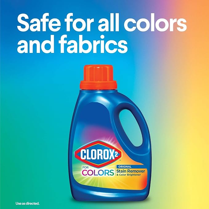 Clorox 2 for Colors - Stain Remover and Color Brightener, 22 Ounces (Packaging May Vary) | 22 Ounces (Packaging May Vary)