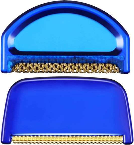 Boao 2 Pieces Fine Wool Clothes Sweater Combs and Sweater Fabric Shaver, Multi-Fabric Garments De-Pilling De-fuzzing Lint Fuzz Balls Cleaning Tools to Remove Pills, Fuzz and Lint from Clothes