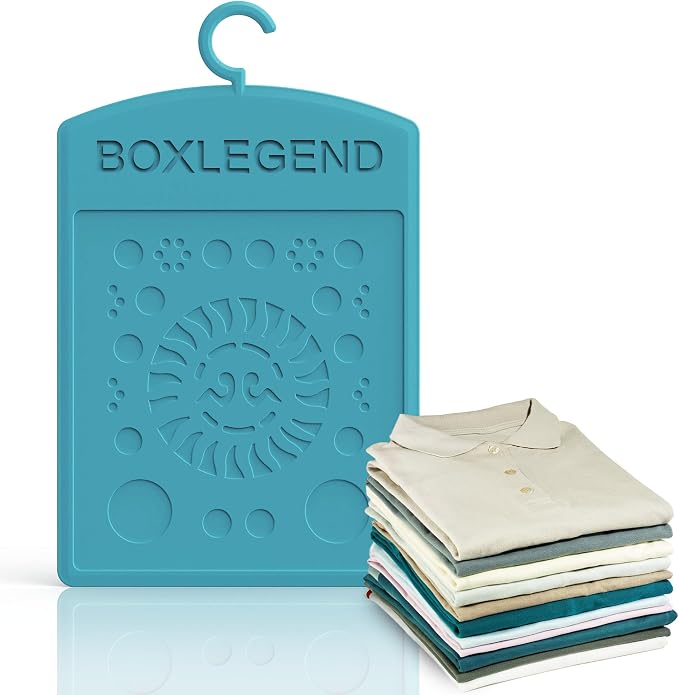 BoxLegend Shirt Folder Enlarged Clothes Folding Board with Hook Plus | Shirt Folding Board Durable T Shirt Folder