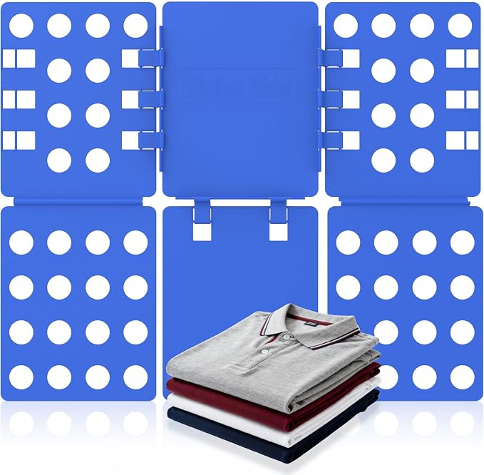 Shirt Folder Durable Shirt Folding Board for Tshirt Organizer Laundry Liner | Easy and Fast Folding, Folding Clothes for Adults and Kids