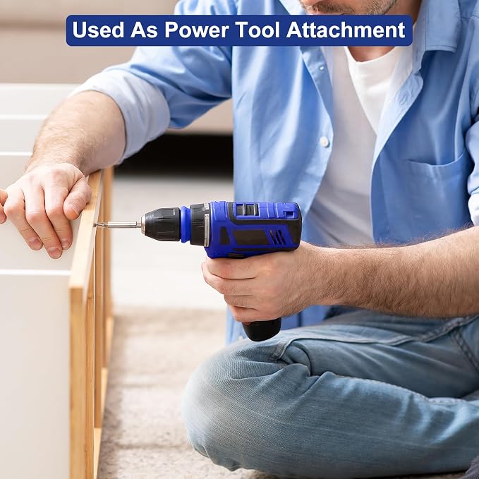 13-in-1 Ratcheting Screwdriver, Multi Bit Ratchet Screw Driver | All in One, Torx Security, Phillips, Flat Head, Hex, Square, 1/4 Nut Driver, Outdoor, Handle, Daily Repair Portable Tools