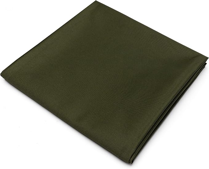 Pico Textiles 8 Yards Bolt Olive Green Poly Cotton Twill Fabric - 65% Polyester 35% Cotton - 60" Wide - Sold by The Yard - for Pants, Jackets, Skirts, Upholstery, & Work Uniforms