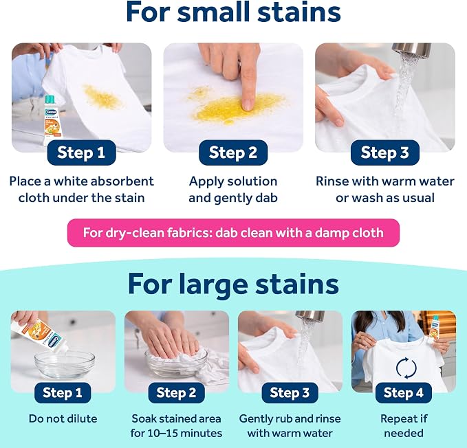 Carbona Stain Devils #5 (1.7 Fl Oz), Targeted Spot Cleaner for Fat & Cooking Oil Stains, Safe on Skin & Washable Fabrics
