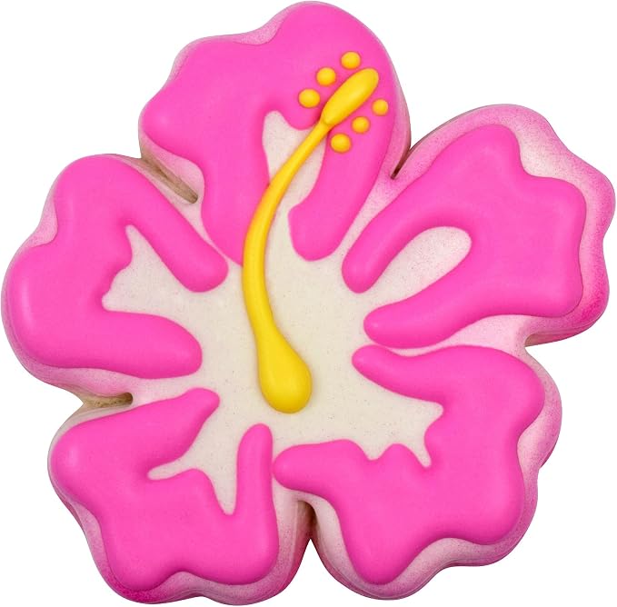 R&M Hibiscus Flower 3.5" Stainless Steel Cookie Cutter
