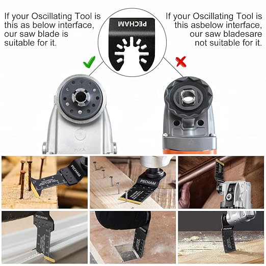 128PCS Oscillating Tool Blade, Wood Metal Cutting and Sandpaper Oscillating Tool Accessories with Titanium Quick Tooth Japanese Tooth Multitool Blade Fit More Oscillating Tools
