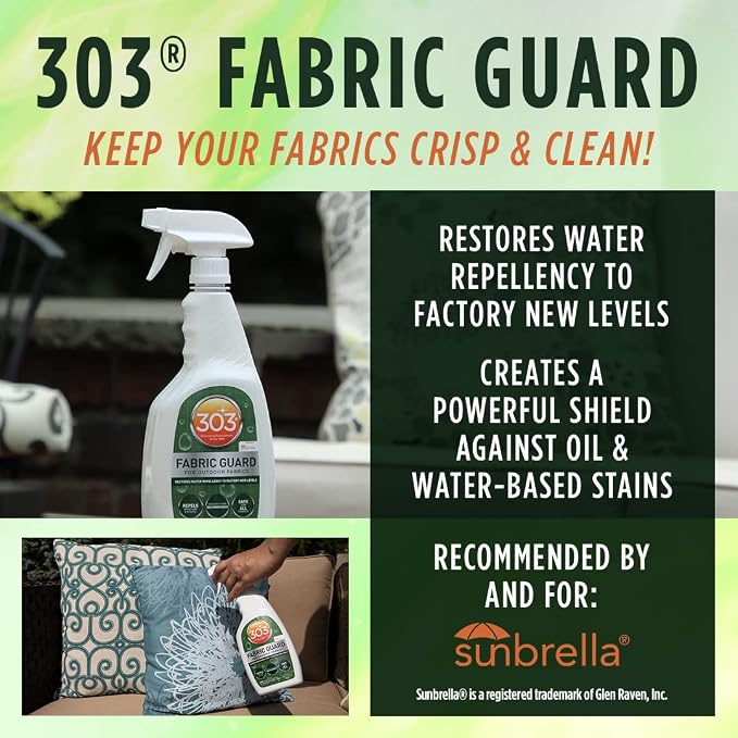 303 Fabric Guard Water Repellent for Outdoor Fabrics, 32 oz