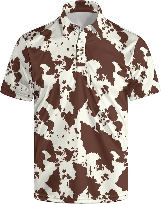 Polo Shirts for Men Moisture Wicking Mens Polo Shirts Patriotic Shirts for Men