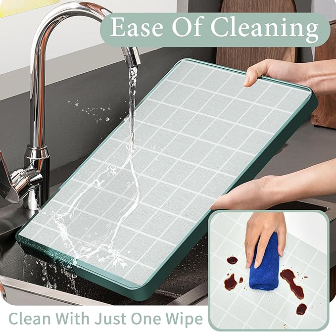 Drawer and Shelf Liner for Kitchen Cabinet: 12 in X 20 Ft Non Slip | Waterproof Shelf Paper Non Adhesive Refrigerator Liners Light Gray Grid Easy Liners for Bathroom