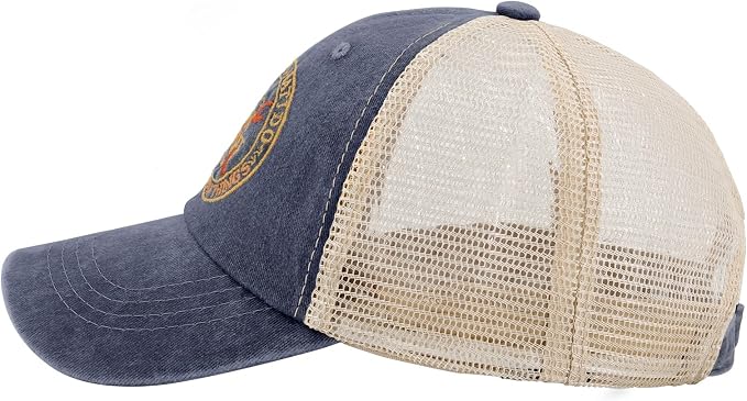 Embroidered That's What I Do I Fix Stuff & I Know Things Vintage Cotton Washed Soft Mesh Baseball Hat