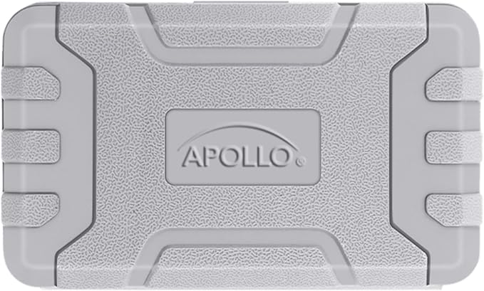 Apollo Tools 54-Piece Screwdriver & Nut Driver Bit Set – Ratcheting Handle, Flexible Extension, Metric Nut Drivers, Specialty Bits for Household, Automotive, & Appliance Repairs, Blue/Gray DT9025
