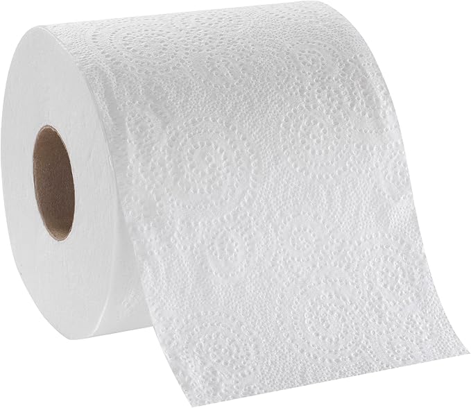 Georgia-Pacific Angel Soft Professional Series Premium 2-Ply Embossed Toilet Paper; 16840; 450 Sheets Per Roll; 40 Rolls Per Case; White