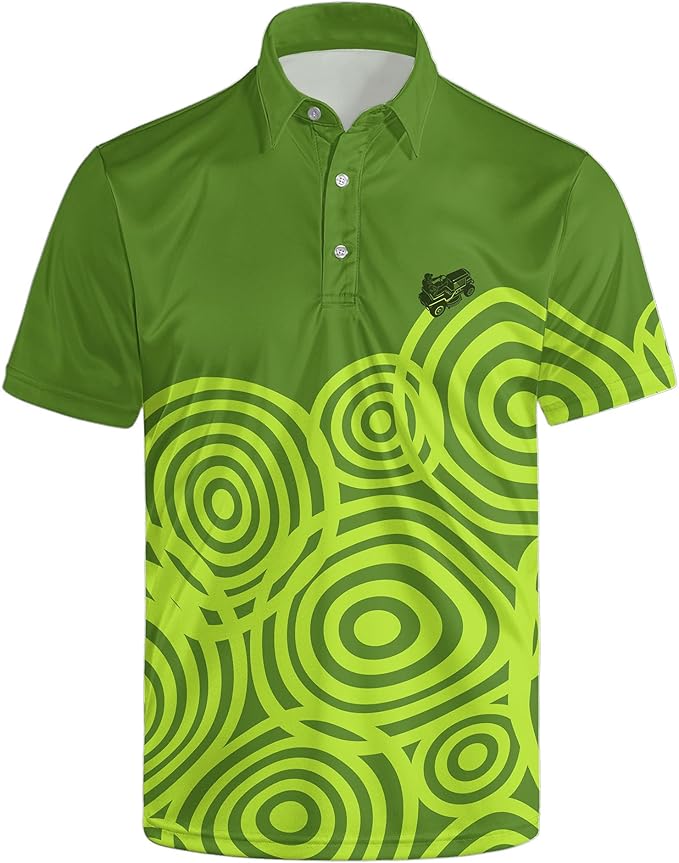 Polo Shirts for Men Moisture Wicking Mens Polo Shirts Patriotic Shirts for Men