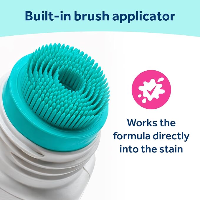 Carbona Laundry Stain Scrubber | Bio-Enzyme Stain Remover | Eliminates Fat, Oil, Blood, Milk, Fruit, Ketchup, Vegetables & Baby Food Stains | Save On Skin & Washable Fabrics | 3 Pack