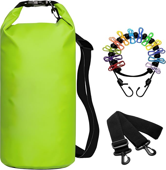 Portable Hand Wash Bag with Retractable Clothesline: manual washing machine, durable waterproof design for traveling