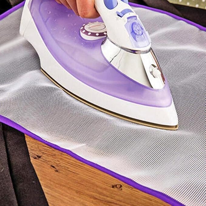 Ironing Mat Heat Resistant Ironing Cloth Protective Insulation Pad Mesh Irons Net Cloth Guard Protects Clothing Iron Delicate Garments Clothes Iron Pad Pressing Cloth Towel 20x14