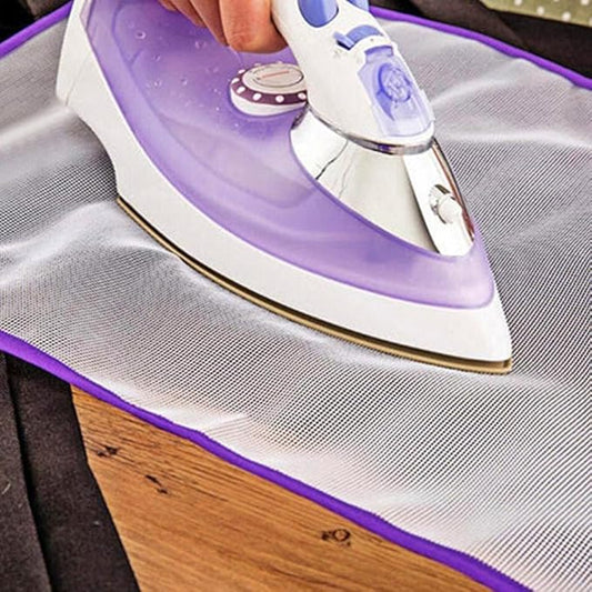 Ironing Mat Heat Resistant Ironing Cloth Protective Insulation Pad Mesh Irons Net Cloth Guard Protects Clothing Iron Delicate Garments Clothes Iron Pad Pressing Cloth Towel 20x14