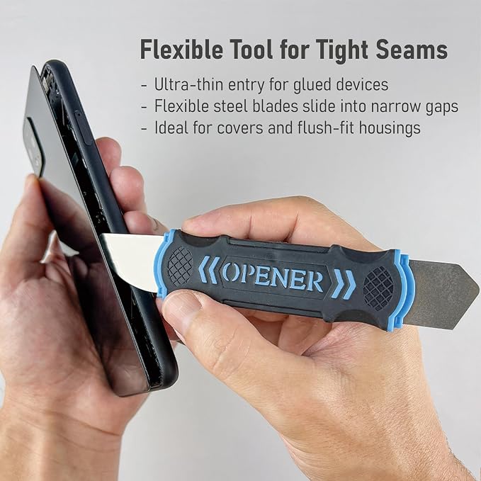 15-in-1 Electronics Opening Tool Kit, Professional Anti-Static Spudger Set & Pry Tools with Suction Cup for iPhone, iPad, MacBook, Laptop, Tablet, Phone Repair